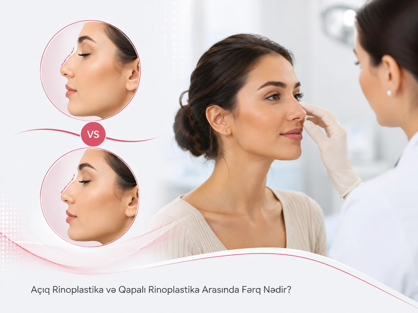 Aciq Rinoplastika ve Qapali Rinoplastika Arasinda Ferq Nedir?