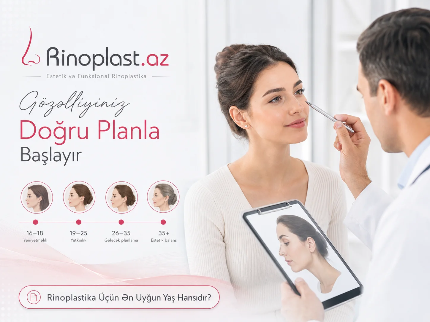 Rinoplastika Ucun En Uygun Yas Hansidir?