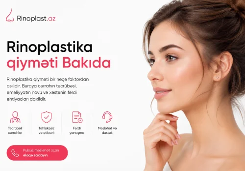 Rinoplastika qiymeti Bakida
